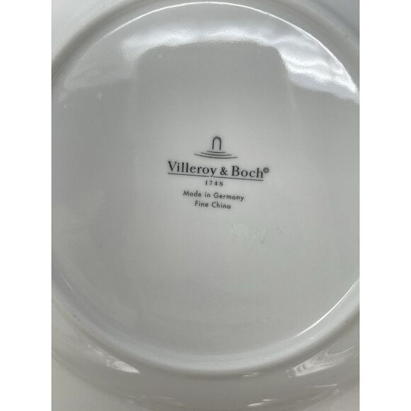 Villeroy & Boch My Garden Daisy Rim Soup Bowls 8.5” Set Of 4 Yellow White Floral - Picture 9 of 9